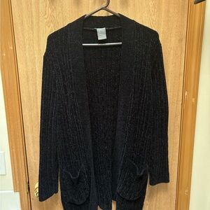 Matty M Black Women's Cardigan Sweater